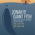 Jonah and the whale on stage at Northwestern