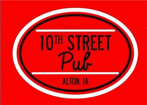 10th Street Pub Certificate
