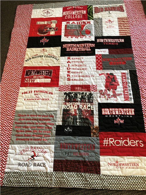 Custom T-Shirt Quilt