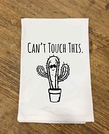 Funny Dishcloth/Tea Towel ~ Can't Touch This