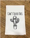 Funny Dishcloth/Tea Towel ~ Can't Touch This
