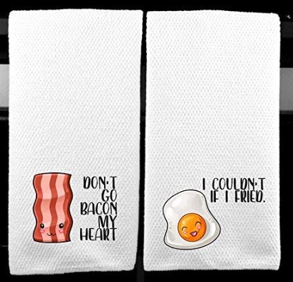 Funny Saying Kitchen Tea Towel Set