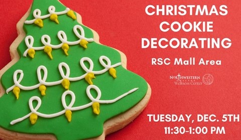 Christmas cookie decorating Dec. 5