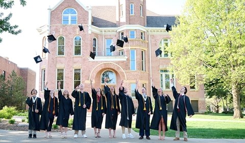 Commencement weekend, May 7-9, 2026