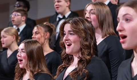 A cappella Choir home concert March 13