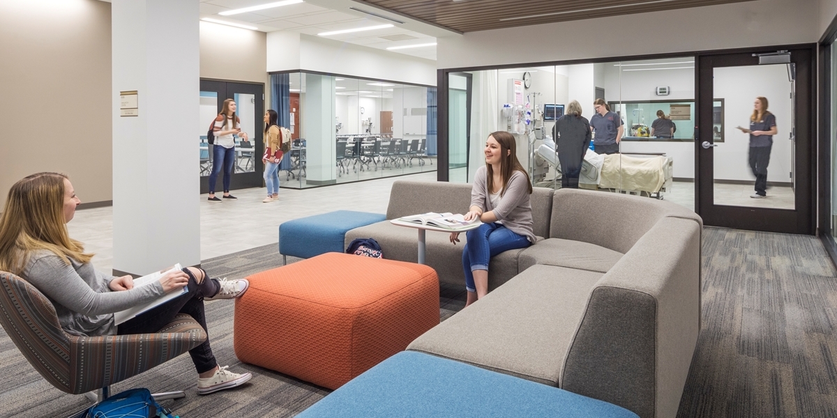 DeWitt Family Science Center nursing lounge