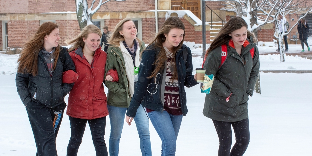 Northwestern College students