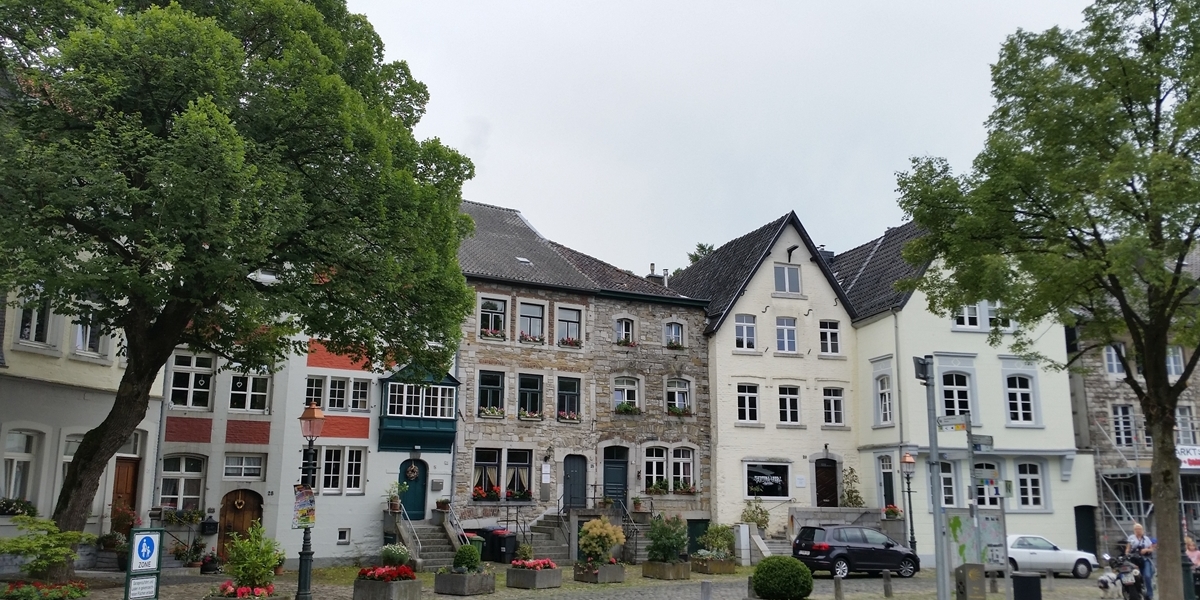 Row of houses in the Netherlands