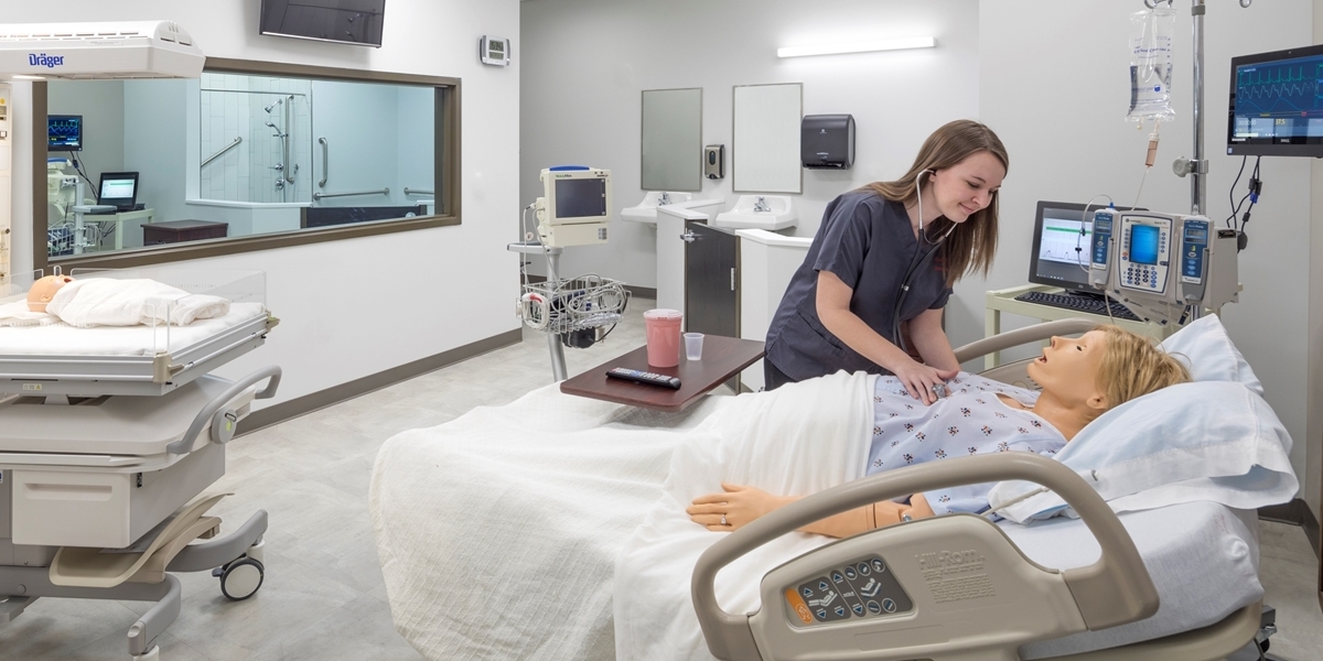 DeWitt Family Science Center nursing lab