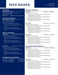 Resume example